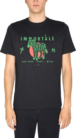 PS Paul Smith Printed Crewneck T-Shirt