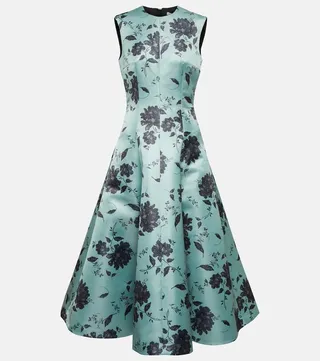 Mara floral printed midi dress