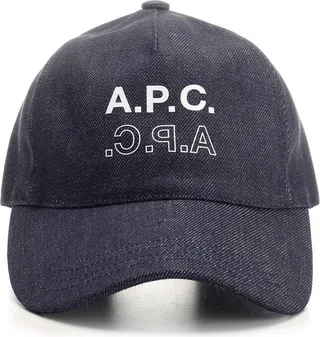 A.P.C. Logo Printed Baseball Cap