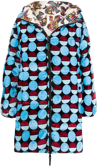 Reversible Cocoon Puffer Coat