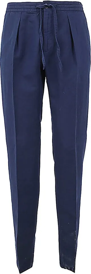 Venezia 1951 Slim Fit Trousers With Coulisse And Pences