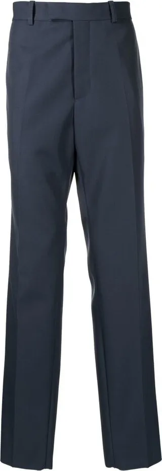 Straight-Leg Tailored Trousers