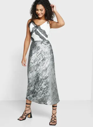 High Waist Maxi Skirt