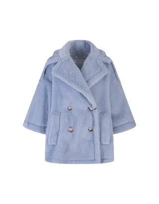 Light Blue Placido Cape