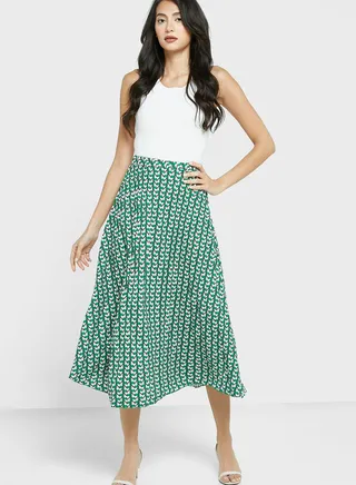 Printed Skirt