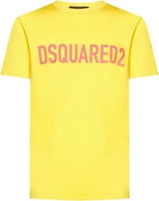 Dsquared2 Logo Printed Crewneck T-Shirt