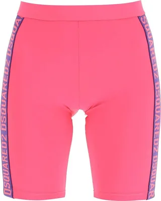 Dsquared2 Logo Band Elasticated Waist Cycling Shorts