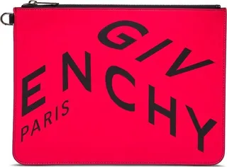 Givenchy Refracted Logo Clutch Bag