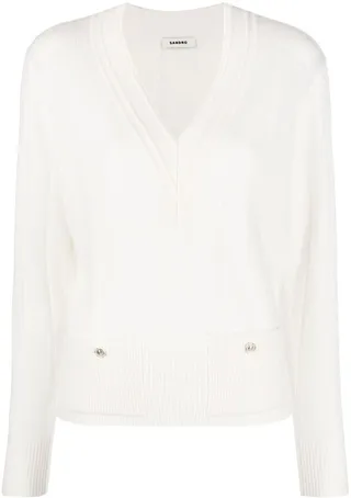 Eden V-neck jumper