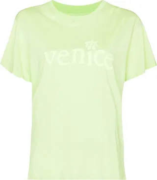 Venice-print cotton T-shirt