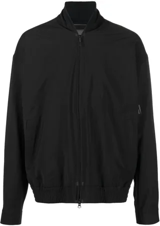 Logo-Print Bomber Jacket