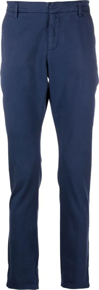 Mid-Rise Cropped Chinos