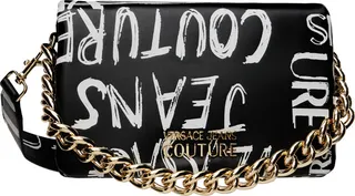 Versace Jeans Couture Black Doodle Logo Bag