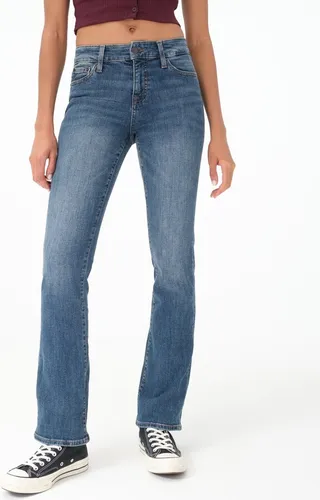 Aeropostale Women's Premium Seriously Stretchy Mid-Rise Bootcut Jean