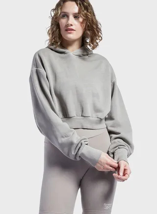Classics Natural Dye Cropped Hoodie