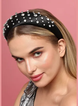 Trendy Designer Stone Western Wear Hair Band For Women