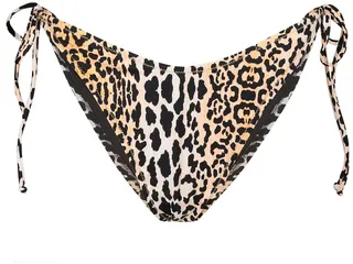 Penny leopard-print bikini bottoms