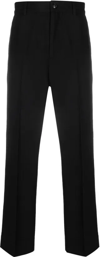 Straight-Leg Tailored Trousers