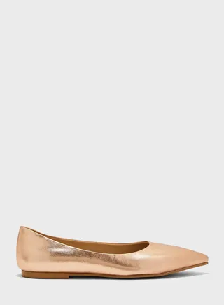 Pointed Toe Ballerinas