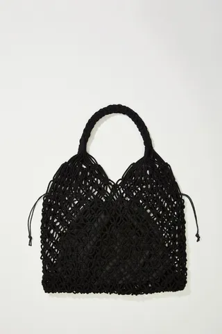 Rope Macrame Market Tote