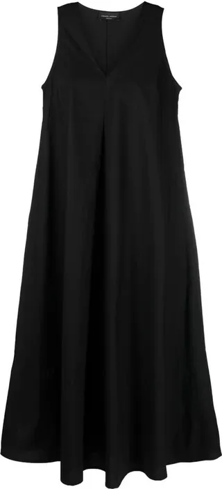 midi A-line dress