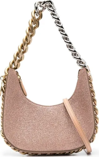 Falabella glittered shoulder bag