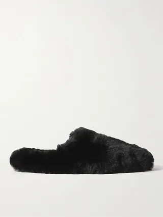 Teddy Shearling Mules