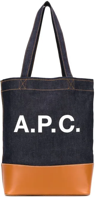 Axelle logo tote bag