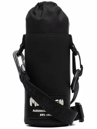 Logo-Print Bottle Holder