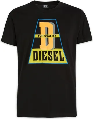 Diesel Logo Printed Crewneck T-Shirt