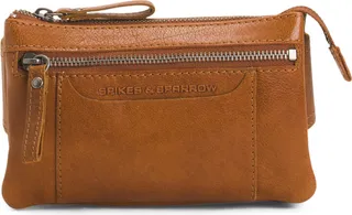 Leather Front Compartment Waist Bag