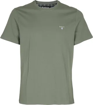 Barbour Logo Embroidered Crewneck T-Shirt