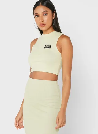 Racer Neck Tank Top