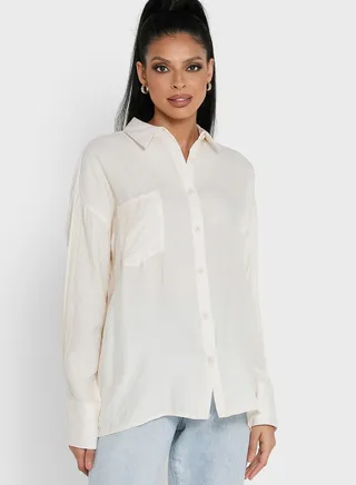 Linen Lose Fit Shirt