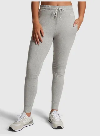 Cotton High Waist Joggers