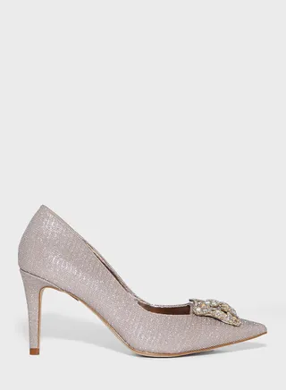 Betti Ankle Strap Pumps