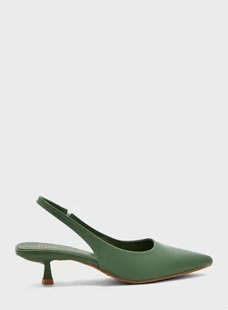 Pointed Slingback Pump