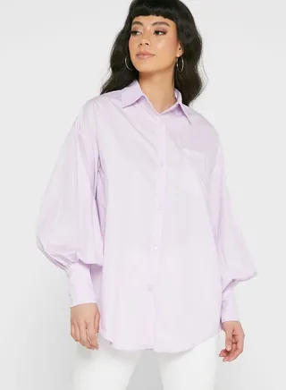 Oversized Button Down Shirt