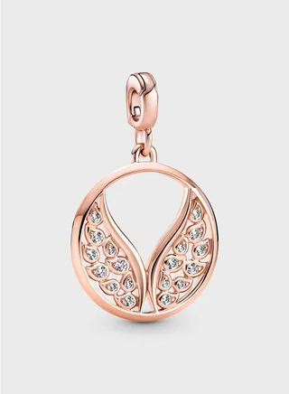 Pandora Me Burning Wings Medallion