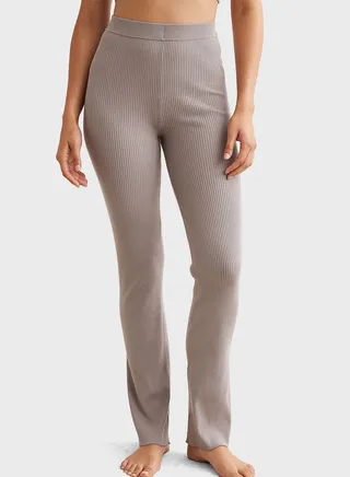 Flared High Waist Pants