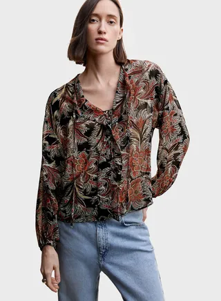 Floral Print Top