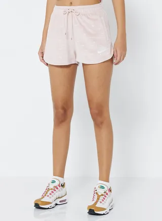 NSW Air Velour Shorts Pink