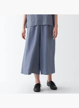Hemp Easy Cropped Pants