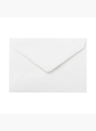 Bamboo Paper Envelop Horizontal , 5 sheets