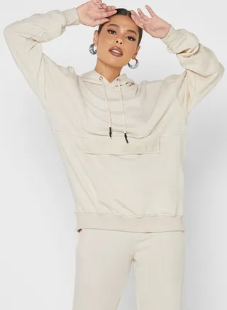 Oversized Knitted Hoodie