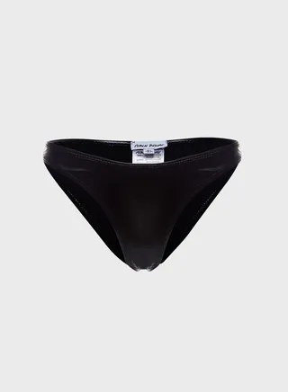 Vinyl Bikini Bottoms