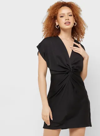 Front Twisted Dress