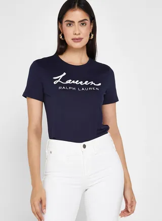 Crew Neck Logo T-Shirt