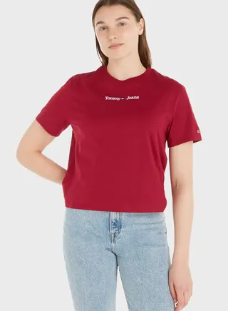 Crew Neck Logo T-Shirt