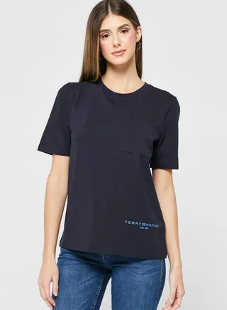 Crew Neck Logo T-Shirt